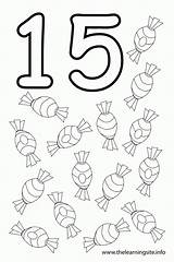 Number Coloring Del Fifteen 20 Al Preescolar Actividades Pages Para Numbers Preschool Flashcard Ejercicios Outline Numeros Preescolares Printable Worksheets Niños sketch template