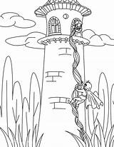 Coloring Rapunzel Pages Tower Princess Hair Tangled Disney Print Drawing Castle Printable Climb Prince Using Kids Bestcoloringpagesforkids Color Fairy Sheets sketch template