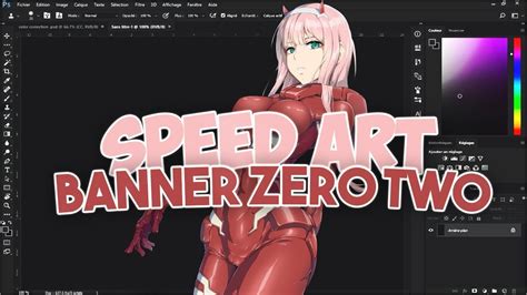 speed art banner   youtube
