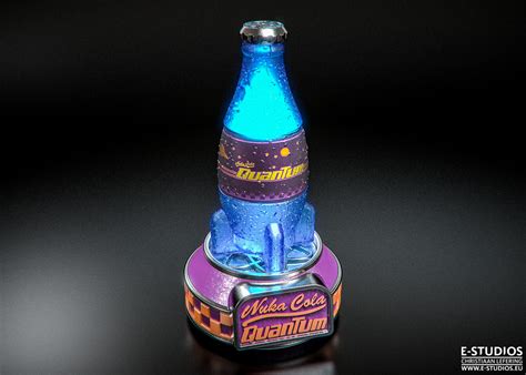 christiaan lefering nuka cola quantum bottle display stand