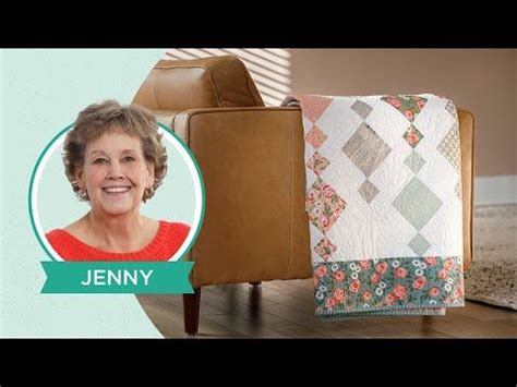chandelier quilt pattern video tutorial  jenny doan