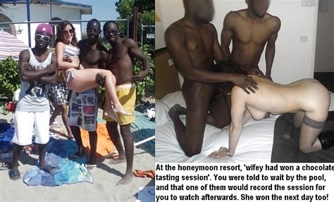 interracial cuckold honeymoon wife beach caps 7 pics
