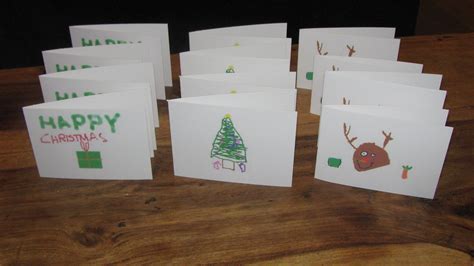 christmas planning childrens handmade christmas cards planning