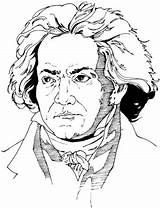 Beethoven Coloring Van Pages Ludwig Printable Music Bach Color Para Supercoloring Mozart Others Il Di Kids Online Infantil Composer Actividades sketch template