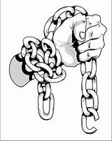Chains Broken Hand Drawing Chain Clipartmag Slavery Deviantart Getdrawings sketch template