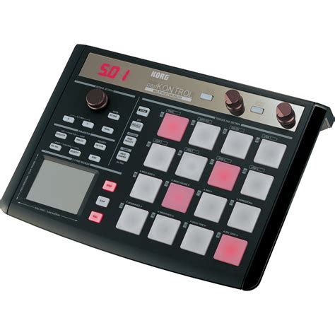 disc korg padkontrol midi pad controller limited edition black gearmusic