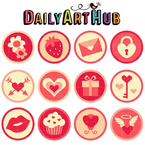 love clip art set daily art hub graphics alphabets svg