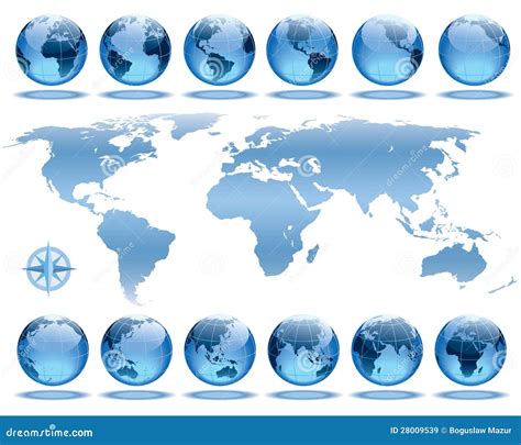earth rotation stock vector illustration  asia geography