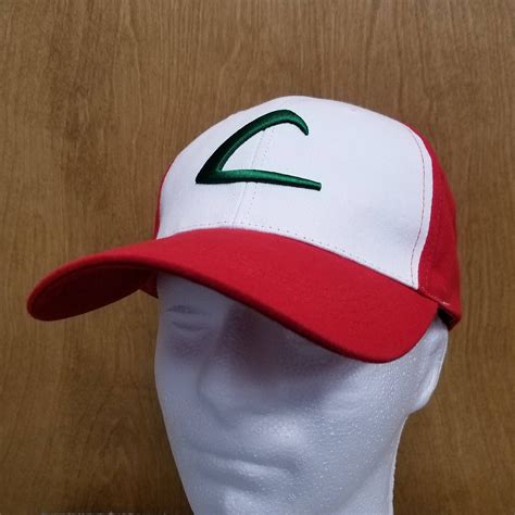Ash Ketchum Hat Best Quality L Baseball Cap Trainer Original Etsy