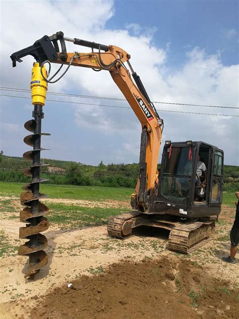 import ground drill hydraulic earth auger  excavator  china find fob prices