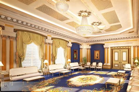 majestic interior design  twitter majlis  private villa qatar