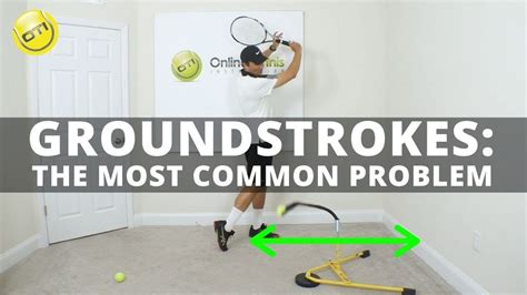 common groundstroke problem youtube