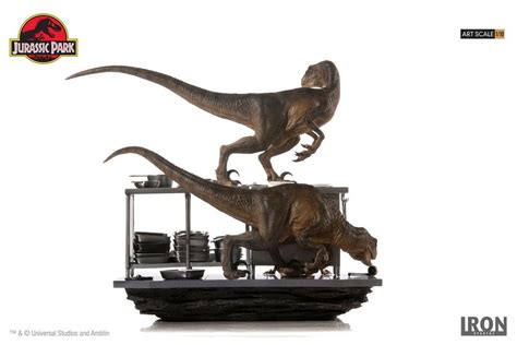 Jurassic Park Velociraptors In The Kitchen Iron