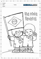 Bandeira Pinte Soescola sketch template