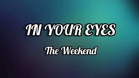 weeknd   eyes lyrics youtube