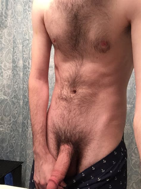 hairy man showing his big cut penis nude man selfies