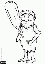 Coloring Pages Man Prehistoric Prehistory Drawing Age Stone Printable People Gif sketch template