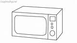 Microwave Easydrawings sketch template