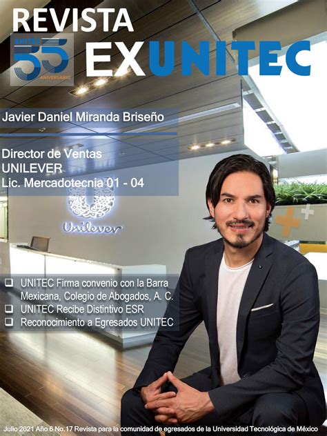 revista  alumnos unitec julio   universidad tecnologica de