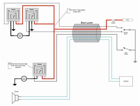 car window switch wiring diagram car diagram wiringgnet car window door popper diagram