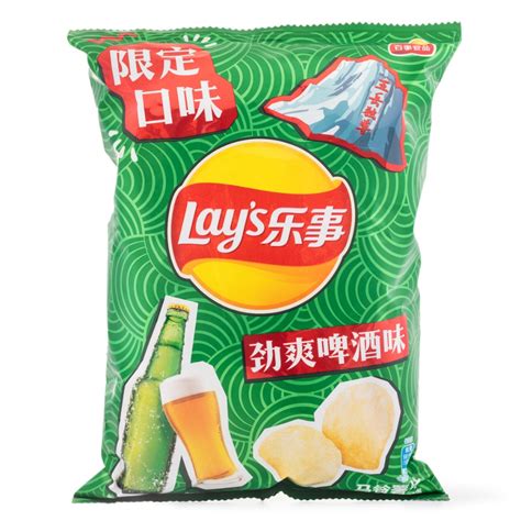 lays potato chipsbeer flavor delivered weee asian market