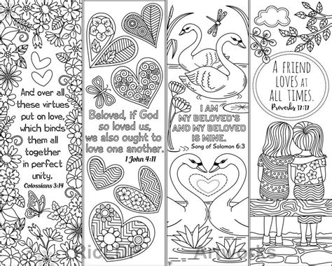 pin  coloring bookmarks