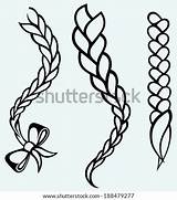 Braid Hair Clipart Braiding Vector Braided Plait Braids French Illustration Stock Blue Leaf Silhouette Logo Sketch 20clipart Pages Clipground Cartoon sketch template