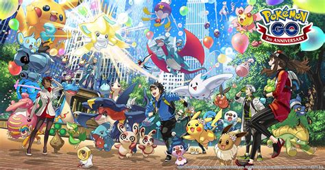 3rd anniversary celebration announced pokemon go hub