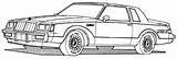 Buick Regal sketch template