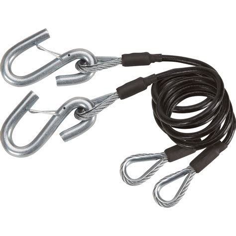 ultra tow safety tow cables  safety hooks  pk northern tool equipment