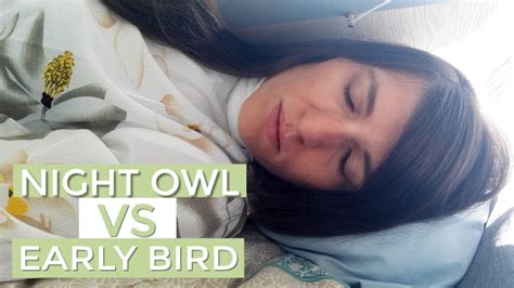 Night Owl Vs Early Bird Youtube