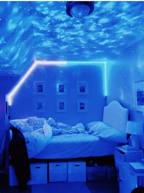 schlafzimmer blaue led beleuchtung ist im trend laut pinterest