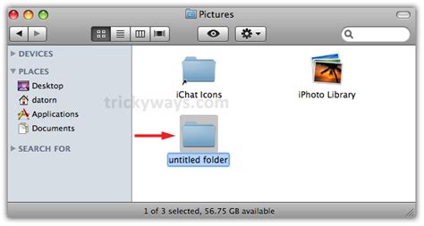 how to create a new folder in mac os x mac os x