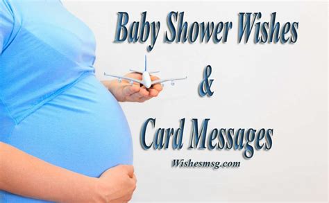 baby shower message  card dessert recipe ideas