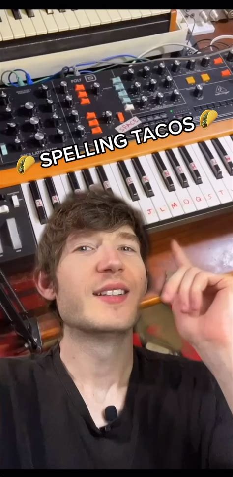 Lets Spell Tacos 🌮 On My Synthesizer R Synthesizers