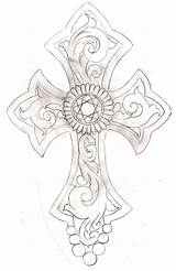 Cross Tattoo Tattoos Patterns Deviantart Metacharis Coloring Cruces Choose Board Flash Drawing Pages sketch template