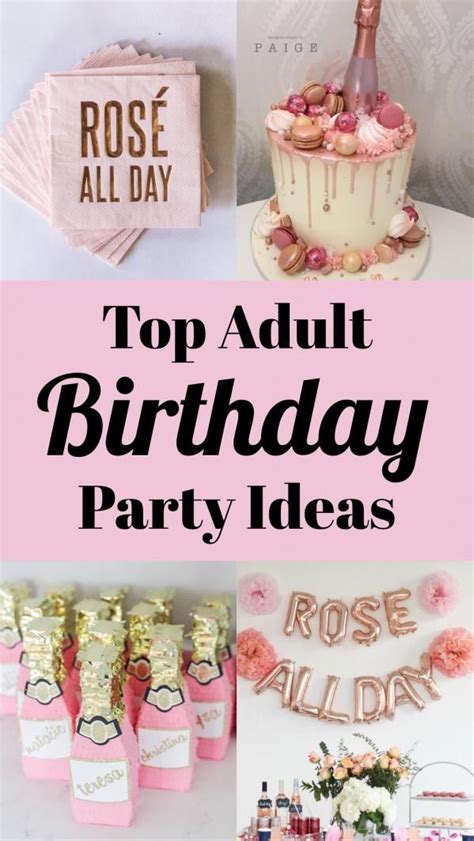 A Rose Themed Birthday Party Yes Please Rose All Day