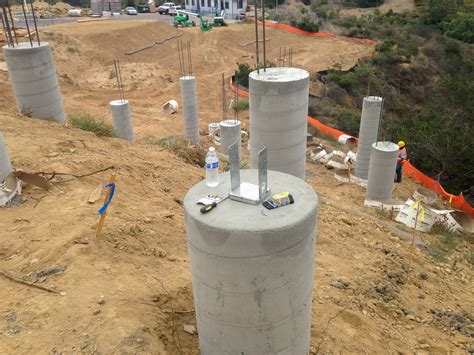 drilled caissons san diego ca drilled shaft installation