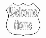 Welcome Coloring Pages Signs Wonderful Hope sketch template