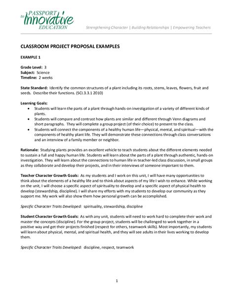 project proposal template edit fill sign  handypdf