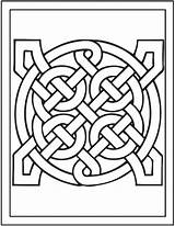 Celtic Coloring Pages Pattern Easy Printable Patterns Scottish Geometric Kids Gaelic Irish Designs Color Adult Sheets Colorwithfuzzy Symbols Knots Flower sketch template