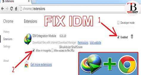 add google chrome idm integration module extension