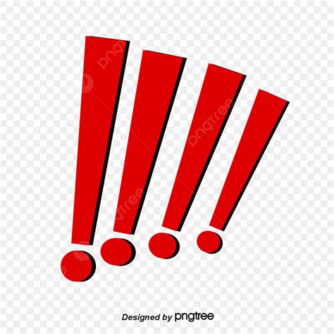 exclamation mark hd transparent exclamation mark vector material
