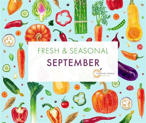 Seasonal Food September Suzannah Jackson Nutrition
