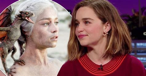 emilia clarke demands game of thrones free the penis in campaign against nude scene inequality