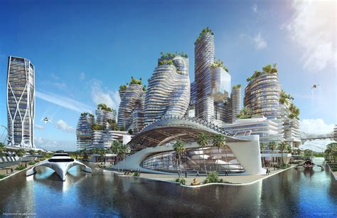 future city  vrayguide cgarchitect architectural visualization