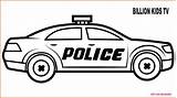 Policia Carros Billion Clipartmag トカー 塗り絵 Coches sketch template