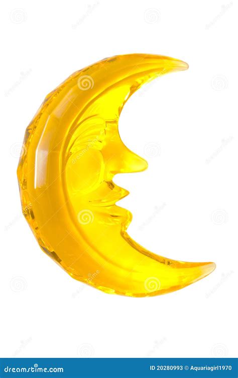 happy moon stock image image  accessory luna shine