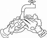 Coloring Washing Pages Hand Handwashing Printable Hygiene Hands Cleaning Sketch Preschoolers Personal Germ Print Paintingvalley Drawing Kids Getcolorings Getdrawings Explore sketch template