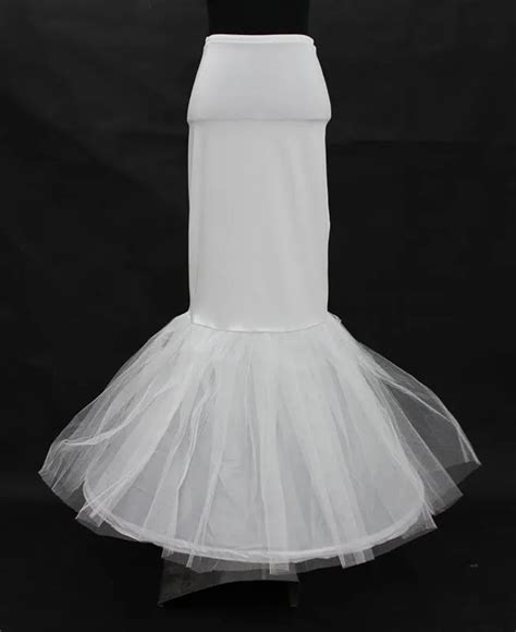 bridal petticoat  stock hot sale mermaid full crinoline  dress